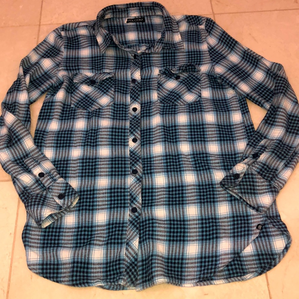 blue flannel